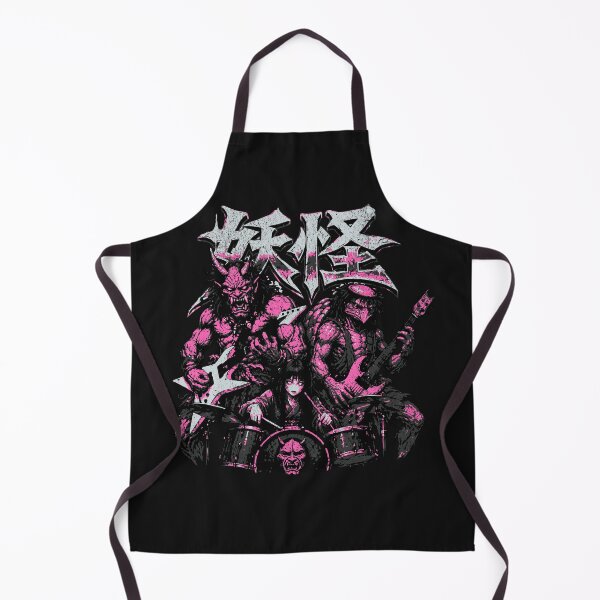 Item preview, Japanese Yokai Heavy Metal Band designed and sold by AwesomeBeyondLimits.