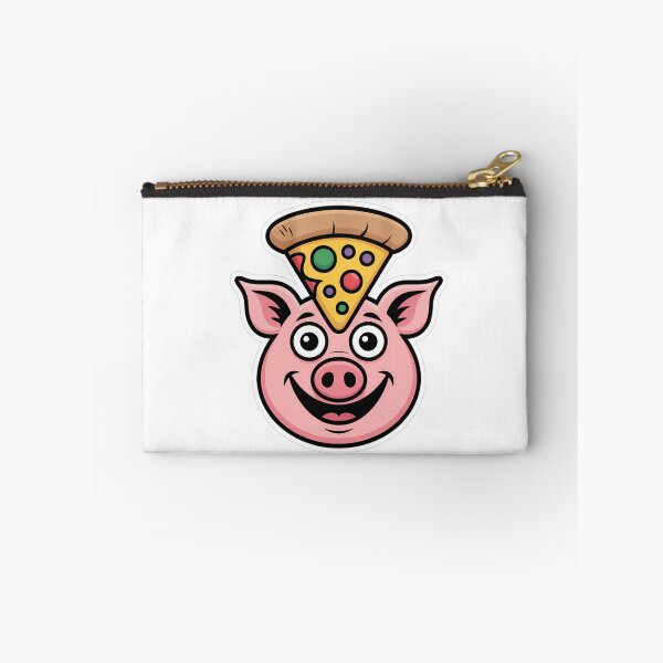 Item preview, Pig in Pizza Hat designed and sold by NiftyWrx.