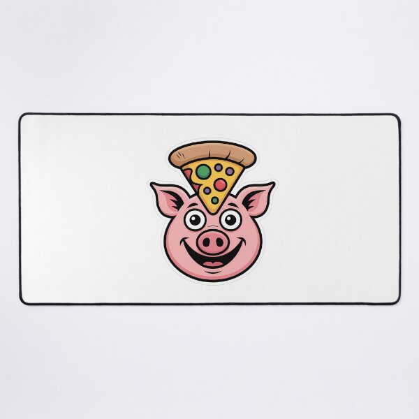 Item preview, Pig in Pizza Hat designed and sold by NiftyWrx.