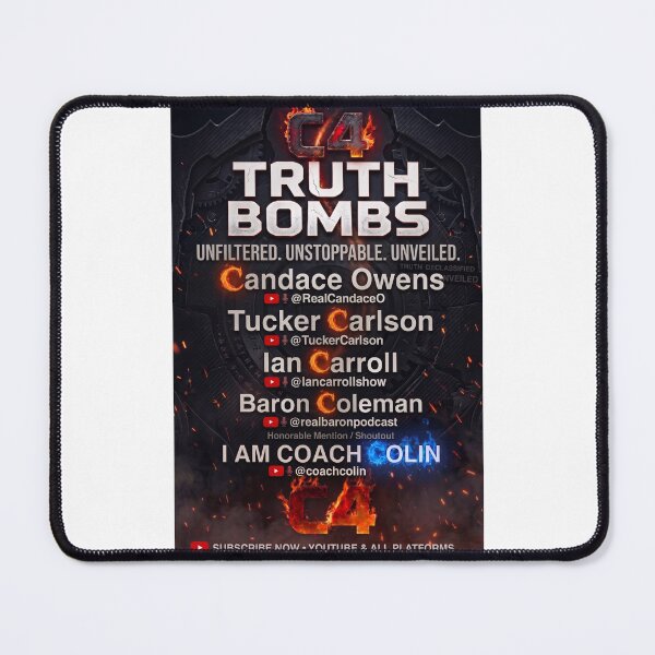 Item preview, C4 Truth Bombs - Unfiltered & Unstoppable Media Fan Art designed and sold by AmericaReacts.