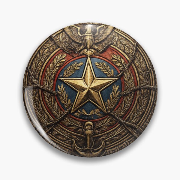 Item preview, Vintage Nautical Star Emblem | Antique Military Shield Transparent PNG designed and sold by arifali786.