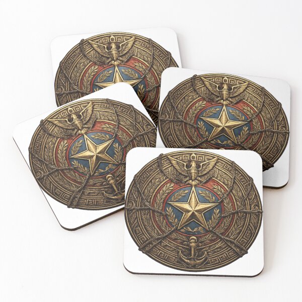 Item preview, Vintage Nautical Star Emblem | Antique Military Shield Transparent PNG designed and sold by arifali786.
