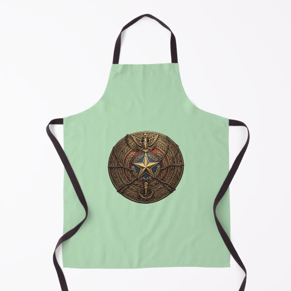 Item preview, Vintage Nautical Star Emblem | Antique Military Shield Transparent PNG designed and sold by arifali786.