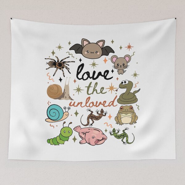 Item preview, Love The Unloved Weird Animal Lover Nature Nerd designed and sold by FreshVibe Prints.