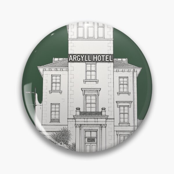 Item preview, Argyll hotel designed and sold by Neon Pop Shop.