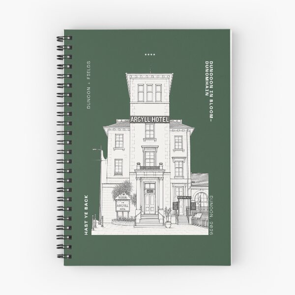 Item preview, Argyll hotel designed and sold by Neon Pop Shop.