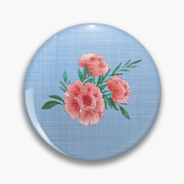 Item preview,  Charming rose pattern with light blue background designed and sold by studiodrchicken.