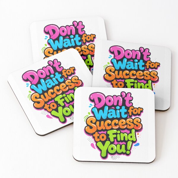 Item preview, Colorful Motivational Pop Art Typography designed and sold by blackBubble1.