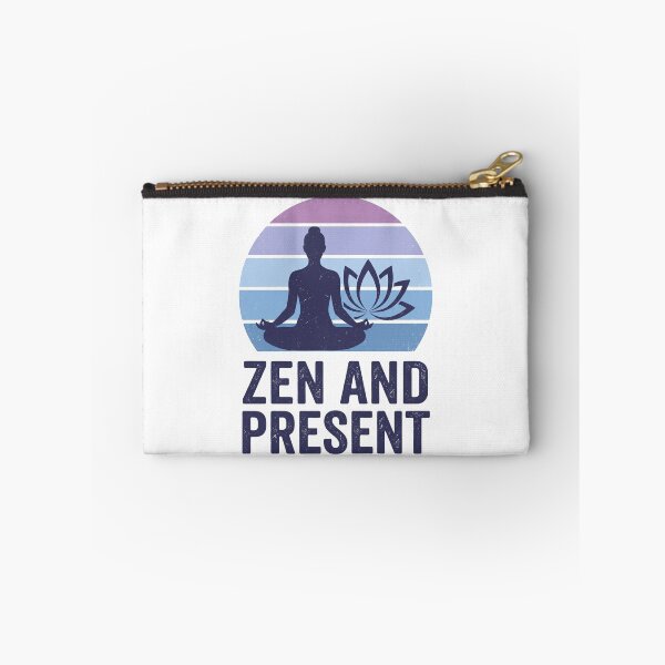 Item preview, Camiseta de yoga retro Zen and Present designed and sold by Epic Wear Store.