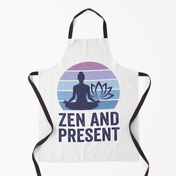 Item preview, Camiseta de yoga retro Zen and Present designed and sold by Epic Wear Store.