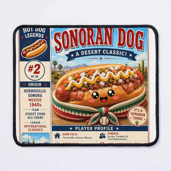 Item preview, Hotdog Heroes Sonoran Dog designed and sold by 1mooreroy.