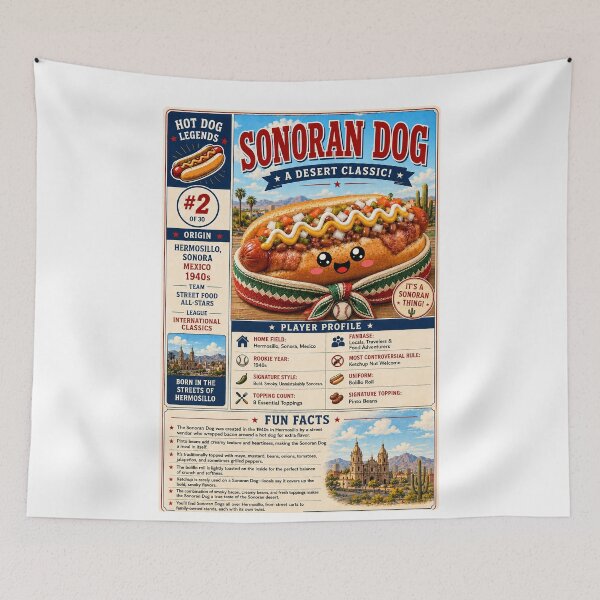 Item preview, Hotdog Heroes Sonoran Dog designed and sold by 1mooreroy.