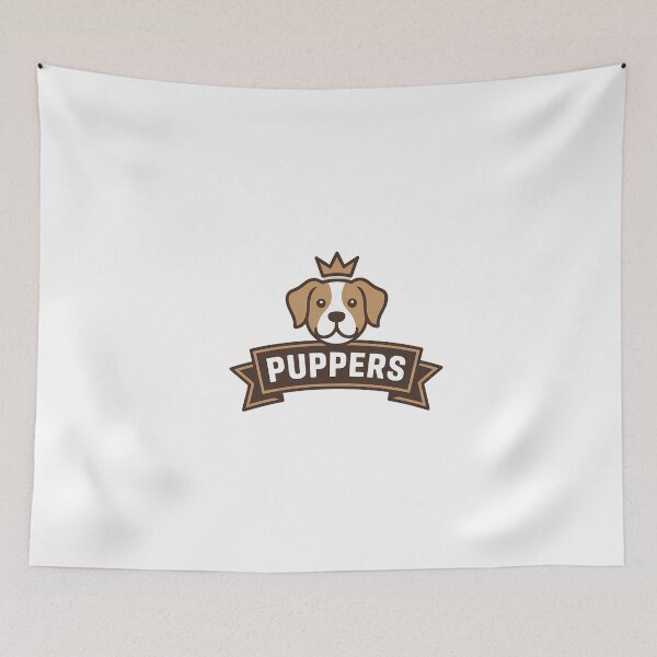 Item preview, Puppers Crowned Dog Emblem designed and sold by NiftyWrx.