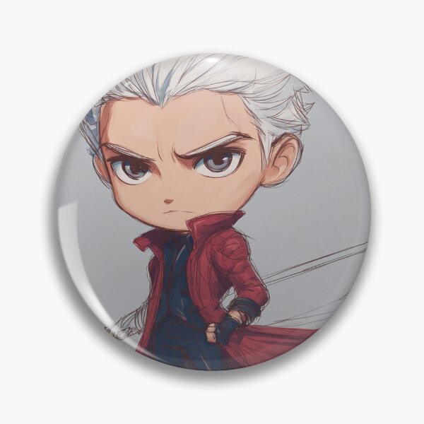 Item preview, Chibi Demon‑Hunter Legend | Cute Stylish Action Hero designed and sold by MyChibiArts.