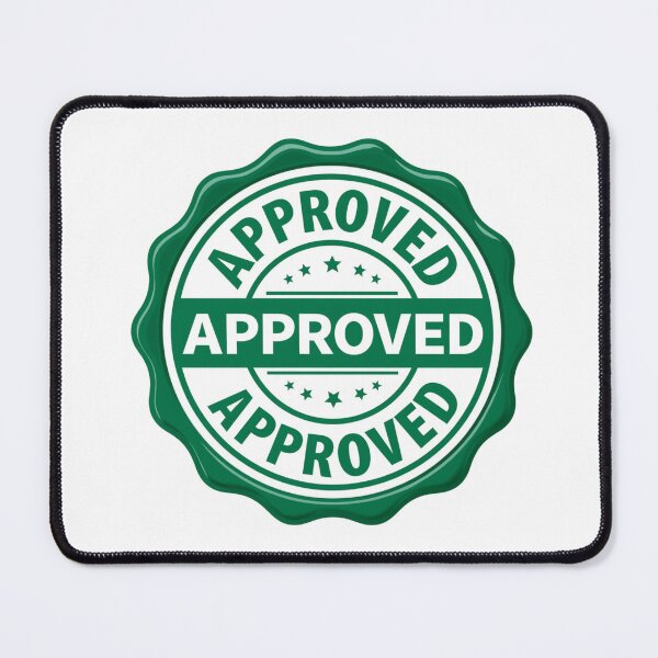 Item preview, Approved Stamp designed and sold by StudioRedKoala.