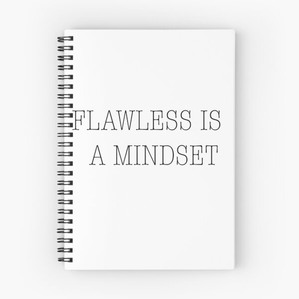 Item preview, Flawless Mindset Typography - OVENYX designed and sold by NeproParis.