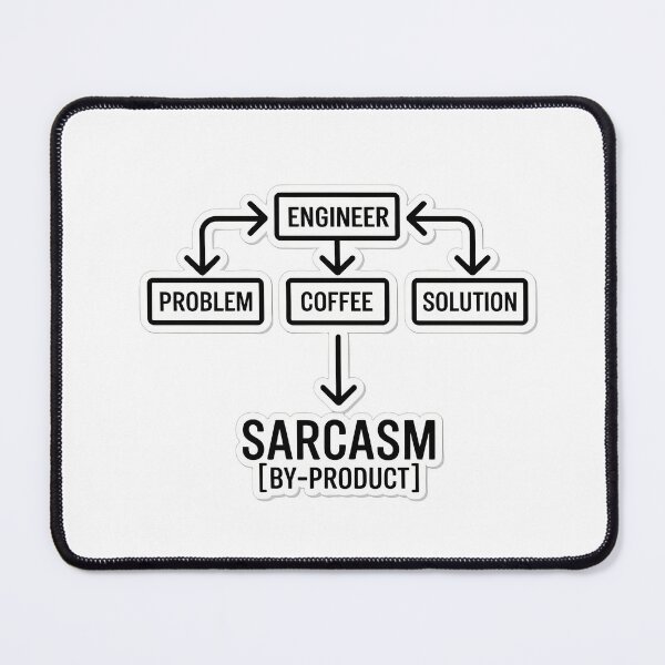 Item preview, Engineer Humor Flowchart designed and sold by NiftyWrx.
