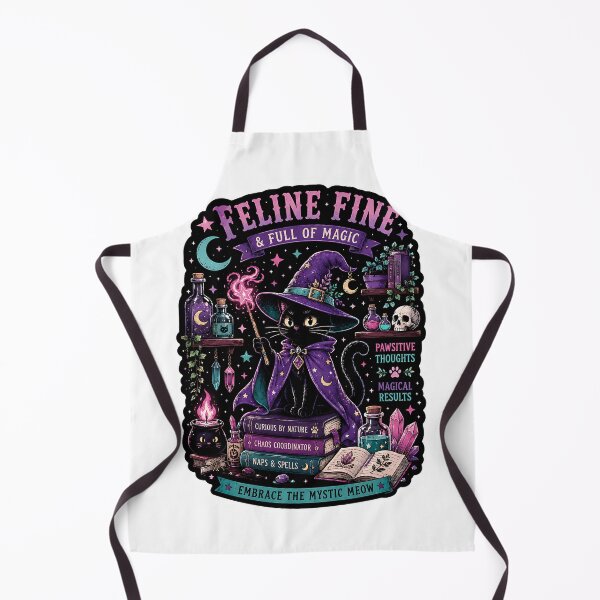 Item preview, Black Cat Cauldron Magic Potion designed and sold by Jaideep Walia.