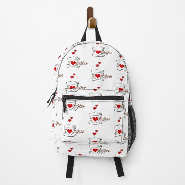 Item preview, Hearts with "I love coffee" designed and sold by Coffee & Designs.