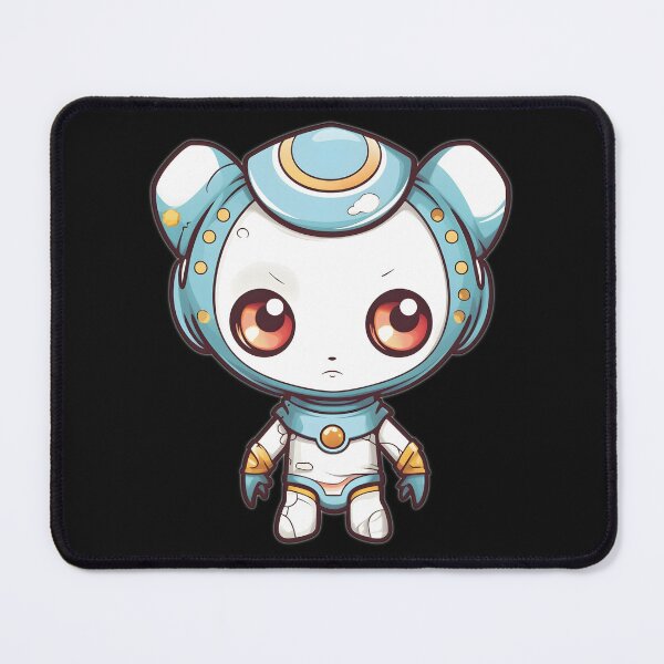 Item preview, Cute Kawaii Space Robot Chibi Sci Fi Character Design designed and sold by CyfroweMysli.