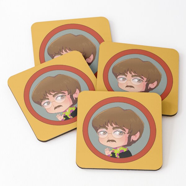 Item preview, chibi JL yellow submarine window designed and sold by StickWithMusic.
