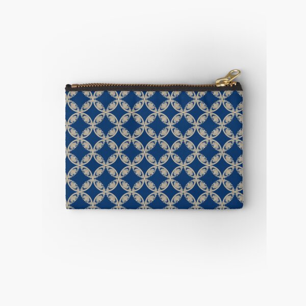 Item preview, Luxury Navy Blue and Gold Thai Shippo Pattern designed and sold by Novalgic.