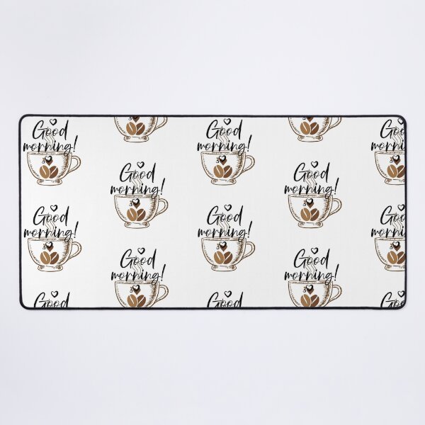 Item preview, Good Morning with Coffee designed and sold by Coffee & Designs.