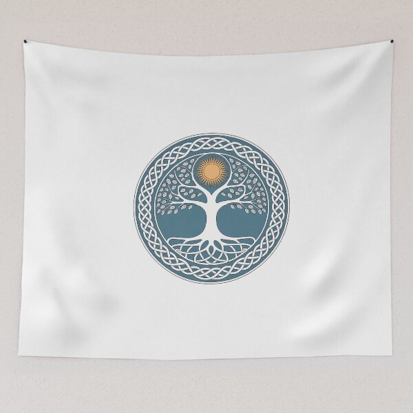 Item preview, Norse Tree of Life with Celtic Knots designed and sold by NiftyWrx.