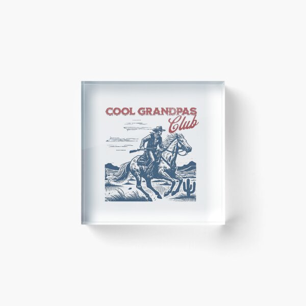 Item preview, Cool Grandpas Club: Vintage Western Cowboy Art designed and sold by HBDStudio.