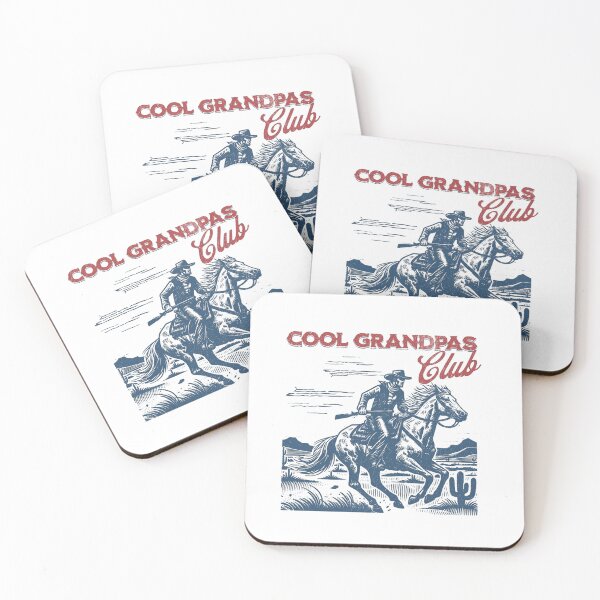 Item preview, Cool Grandpas Club: Vintage Western Cowboy Art designed and sold by HBDStudio.