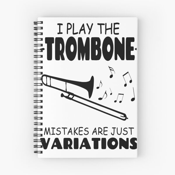 Item preview, I Play The Trombone Mistakes Are Just Variations designed and sold by Tillscreativ.