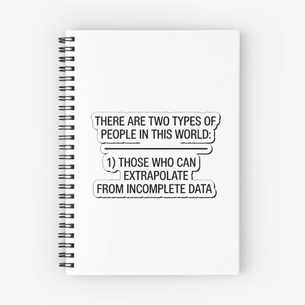 Item preview, Data Science Humor: Two Types of People designed and sold by NiftyWrx.