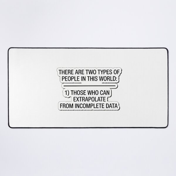 Item preview, Data Science Humor: Two Types of People designed and sold by NiftyWrx.