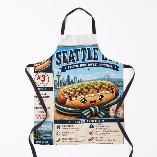 Item preview, Hotdog Heros Seattle Dog designed and sold by 1mooreroy.