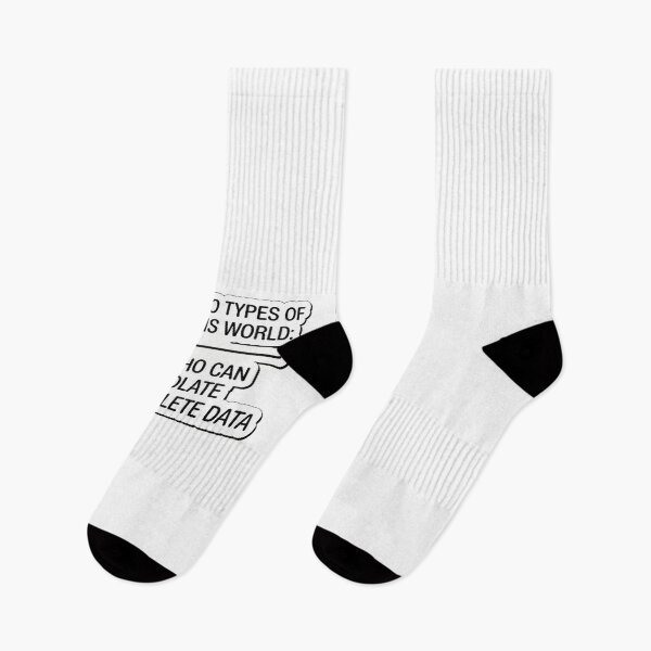 Item preview, Data Science Humor: Two Types of People designed and sold by NiftyWrx.