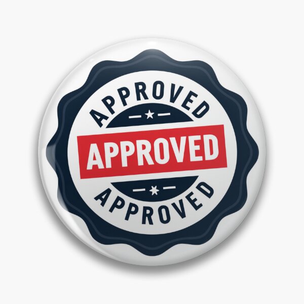 Item preview, Approved Stamp designed and sold by StudioRedKoala.