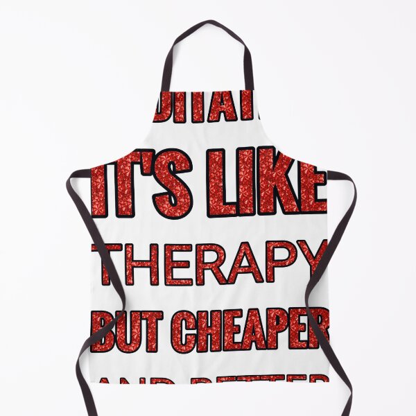 Item preview, Meditation It'S Like Therapy But Cheaper And Better Red Rhinestone designed and sold by TheIconSmith.