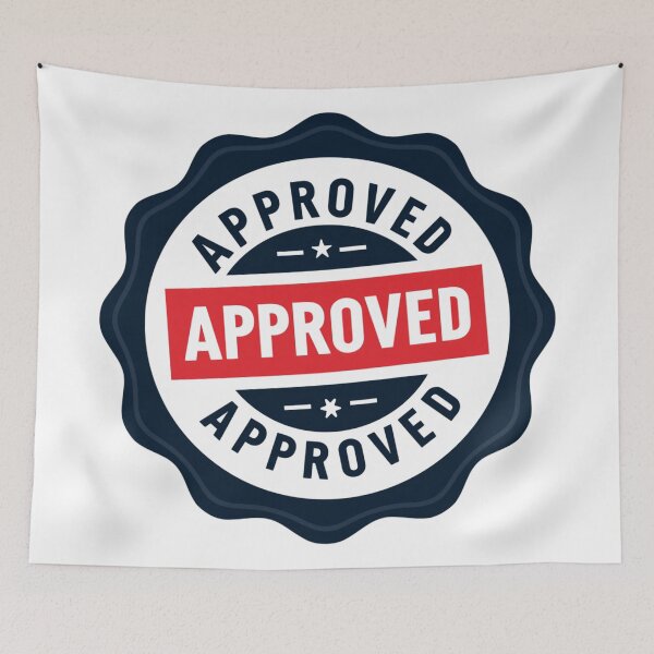 Item preview, Approved Stamp designed and sold by StudioRedKoala.