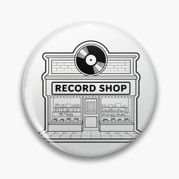 Item preview, Record Shop Vinyl Store Niche designed and sold by NiftyWrx.