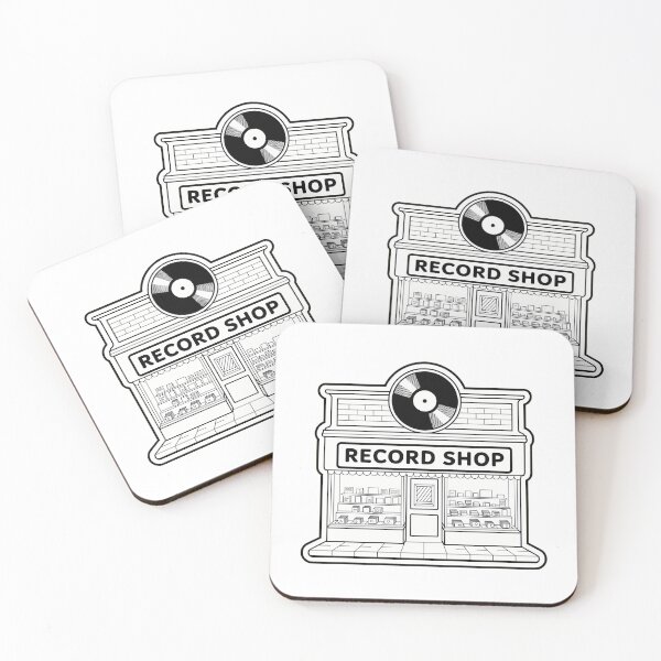 Item preview, Record Shop Vinyl Store Niche designed and sold by NiftyWrx.