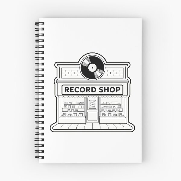 Item preview, Record Shop Vinyl Store Niche designed and sold by NiftyWrx.