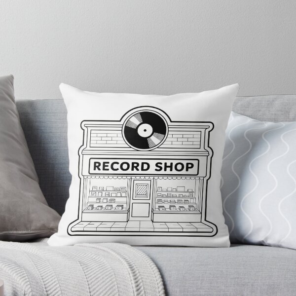 Item preview, Record Shop Vinyl Store Niche designed and sold by NiftyWrx.
