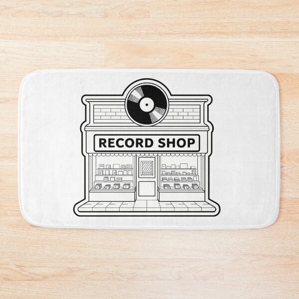 Item preview, Record Shop Vinyl Store Niche designed and sold by NiftyWrx.