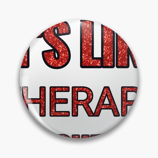 Item preview, Astrology It'S Like Therapy But Cheaper And Better Red Rhinestone designed and sold by TheIconSmith.