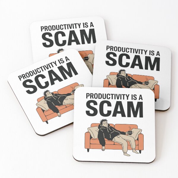 Item preview, Productivity is a Scam designed and sold by khalidnasr.