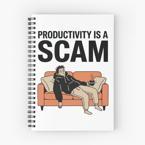 Item preview, Productivity is a Scam designed and sold by khalidnasr.