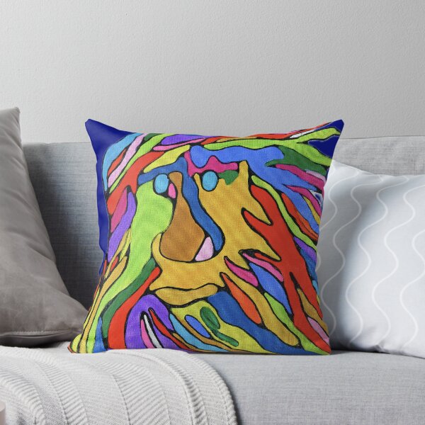 Item preview, Wizard Warrior, Vibrant Neurographic Lion Art for Strength, Courage & Inner Power designed and sold by Sherrylynart.