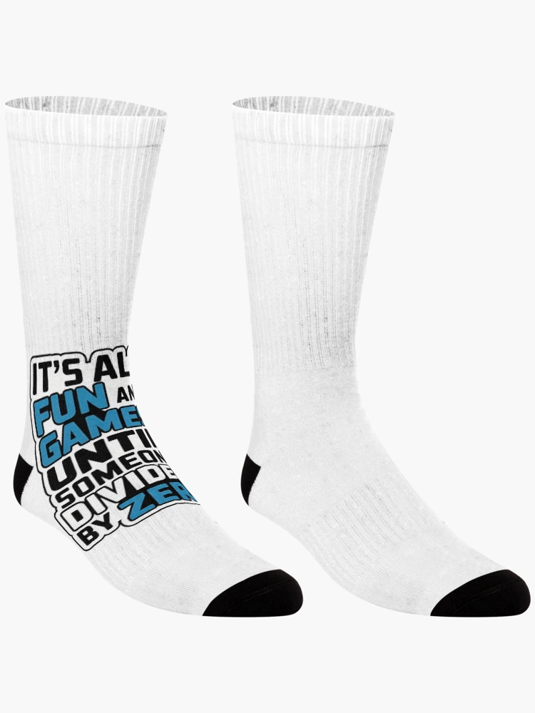 Thumbnail 3 of 5, Socks, Math Humor Text Design designed and sold by NiftyWrx.