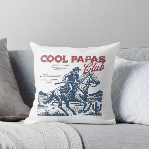 Item preview, Cool Papas Club: Retro Western Cowboy Illustration designed and sold by HBDStudio.