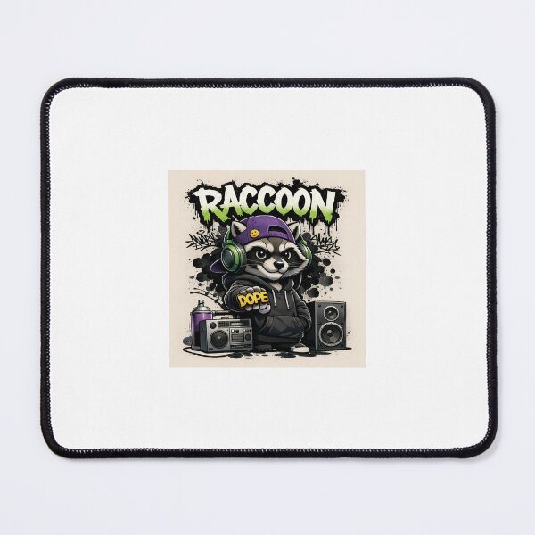 Item preview, Raccoon Hip Hop Style designed and sold by Kadi Art Haven .